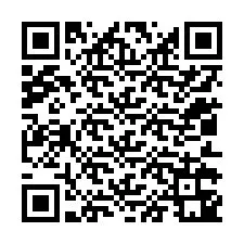 QR kód a telefonszámhoz +12012341804