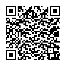 電話番号のQRコード +12012363269
