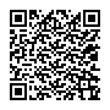 QR kód a telefonszámhoz +12012364218