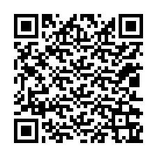 電話番号のQRコード +12012365061