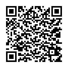Codice QR per il numero di telefono +12012415438