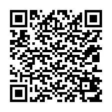 QR Code สำหรับหมายเลขโทรศัพท์ +12012417401