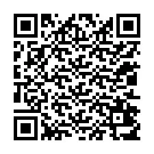 Kode QR untuk nomor Telepon +12012417584