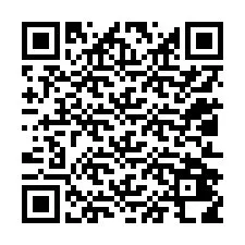 QR-код для номера телефона +12012418328