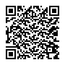 QR kód a telefonszámhoz +12012418329