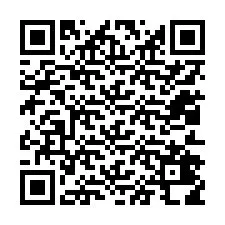 QR-код для номера телефона +12012418907