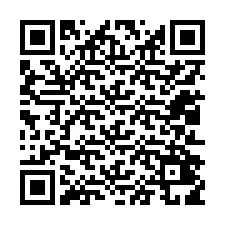 QR-koodi puhelinnumerolle +12012419677