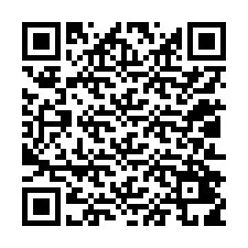 QR Code pour le numéro de téléphone +12012419678