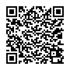 Kode QR untuk nomor Telepon +12012420418