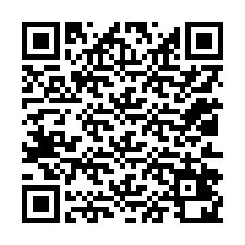 QR-Code für Telefonnummer +12012420419