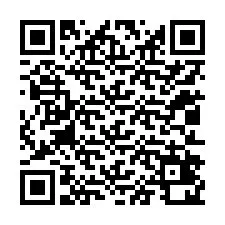 電話番号のQRコード +12012420420