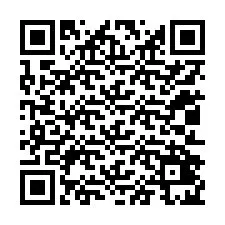 QR-code voor telefoonnummer +12012425630