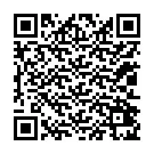 QR-koodi puhelinnumerolle +12012425631