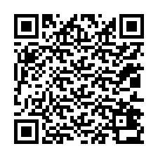 QR-код для номера телефона +12012432901