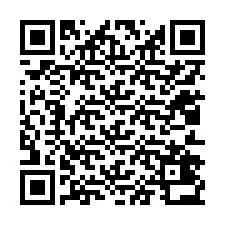 Kode QR untuk nomor Telepon +12012432902