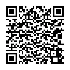 QR-kood telefoninumbri jaoks +12012440835