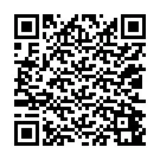 QR-code voor telefoonnummer +12012441298