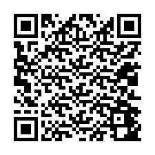 QR Code สำหรับหมายเลขโทรศัพท์ +12012442373