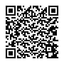 QR kód a telefonszámhoz +12012442452