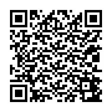 QR код за телефонен номер +12012443430