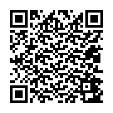 Codice QR per il numero di telefono +12012443977