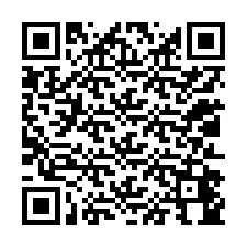 QR kód a telefonszámhoz +12012444078