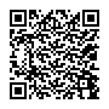 QR код за телефонен номер +12012444359