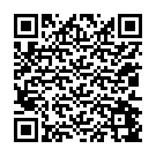 Codice QR per il numero di telefono +12012447714