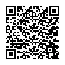 QR код за телефонен номер +12012447717