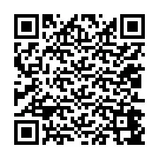 Codice QR per il numero di telefono +12012447866