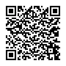 QR код за телефонен номер +12012449582