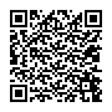 QR код за телефонен номер +12012449583