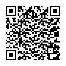 QR-koodi puhelinnumerolle +12012512504