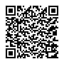 QR Code สำหรับหมายเลขโทรศัพท์ +12012512814