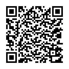 QR-koodi puhelinnumerolle +12012512818