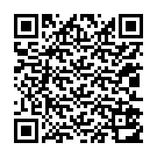 QR-код для номера телефона +12012512820