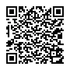 QR kód a telefonszámhoz +12012512824