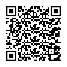 Codice QR per il numero di telefono +12012512825