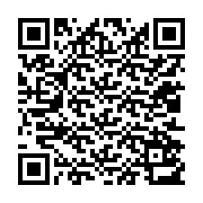 QR код за телефонен номер +12012513686