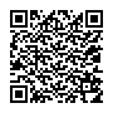 QR-koodi puhelinnumerolle +12012514508