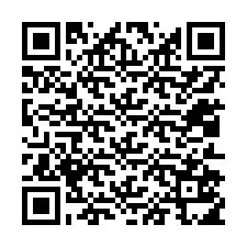 Codice QR per il numero di telefono +12012515143