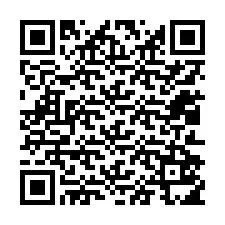 Kode QR untuk nomor Telepon +12012515257