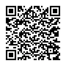 QR kód a telefonszámhoz +12012516682