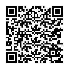 Kode QR untuk nomor Telepon +12012517606