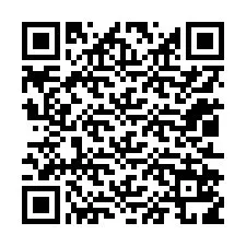 QR код за телефонен номер +12012519495