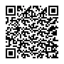 QR kód a telefonszámhoz +12012525248