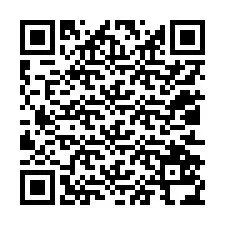 QR kód a telefonszámhoz +12012534788