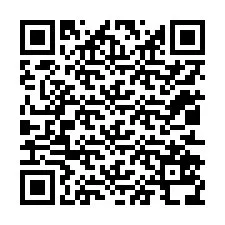 Código QR para número de teléfono +12012538981