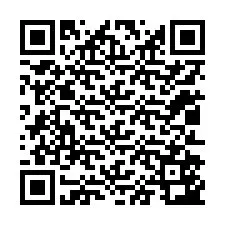 QR kód a telefonszámhoz +12012543161