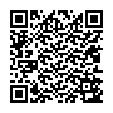 QR-code voor telefoonnummer +12012543442